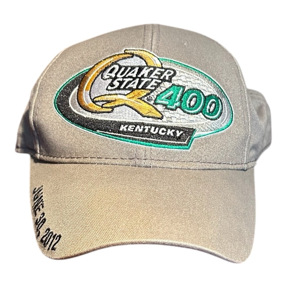 Gray 2012 Quaker State 400 Kentucky Speedway Hat